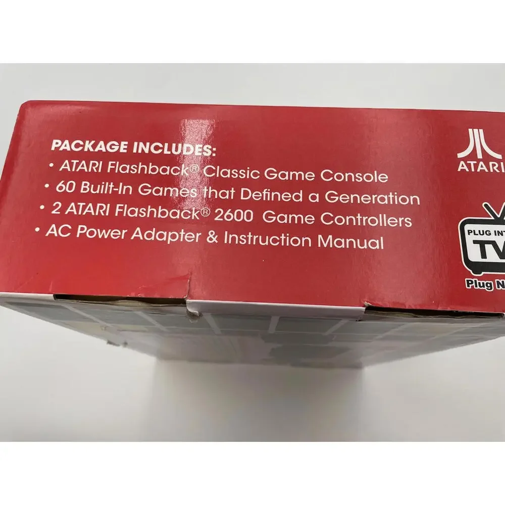 Atari Flashback 3 Classic Black Game Console 60 Game Edition NEW OPEN‎ BOX
